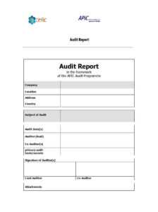 50 Free Audit Report Templates (Internal Audit Reports) ᐅ regarding It Audit Report Template Word