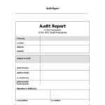 50 Free Audit Report Templates (Internal Audit Reports) ᐅ Within Audit Findings Report Template