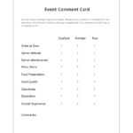 50 Printable Comment Card & Feedback Form Templates ᐅ Regarding Fake College Report Card Template