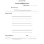 50 Professional Employee Vacation Request Forms [Word] ᐅ With Regard To Travel Request Form Template Word
