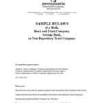 50 Simple Corporate Bylaws Templates & Samples ᐅ Templatelab With Regard To Corporate Bylaws Template Word