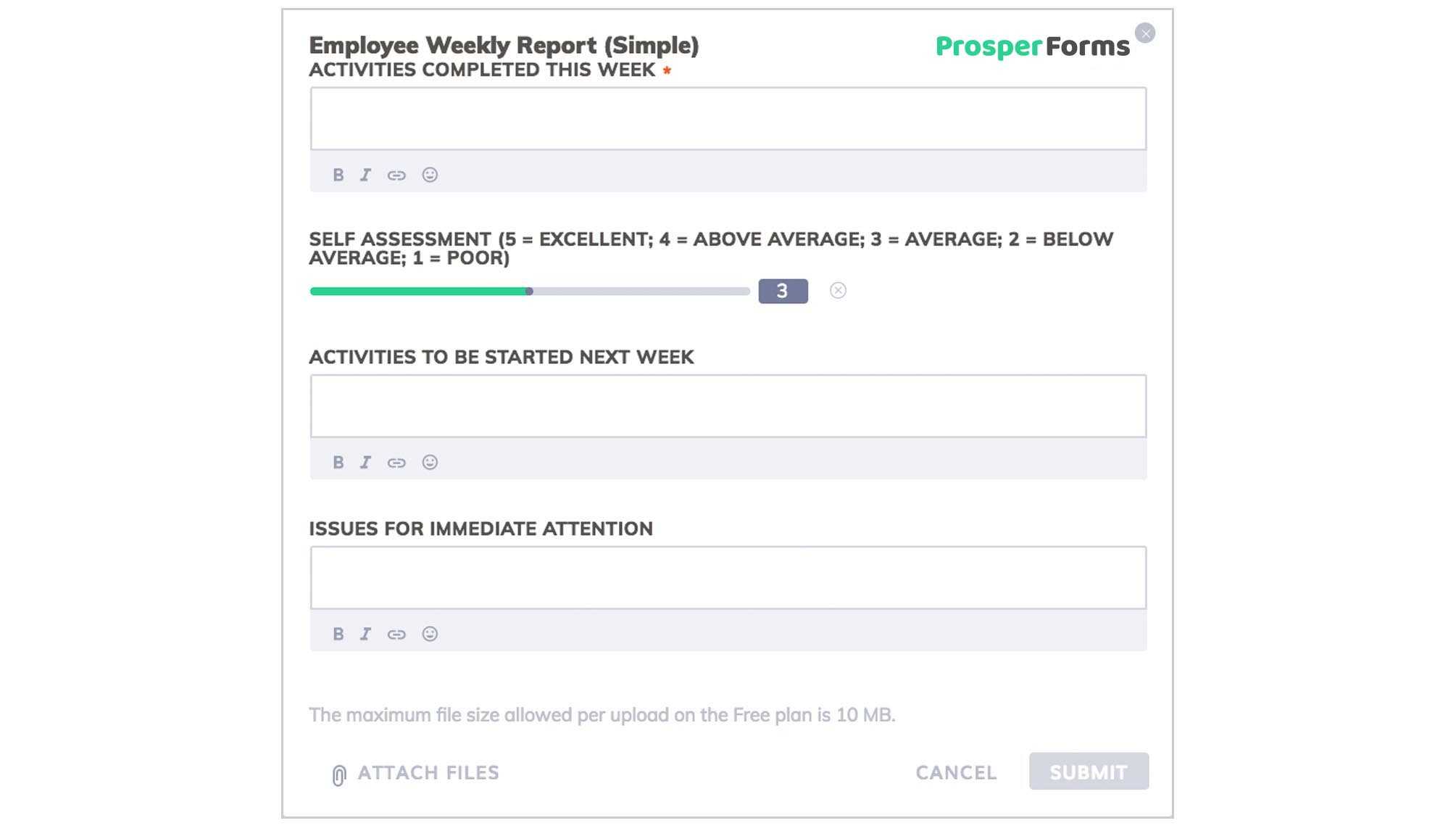 6 Awesome Weekly Status Report Templates | Free Download For Team Progress Report Template