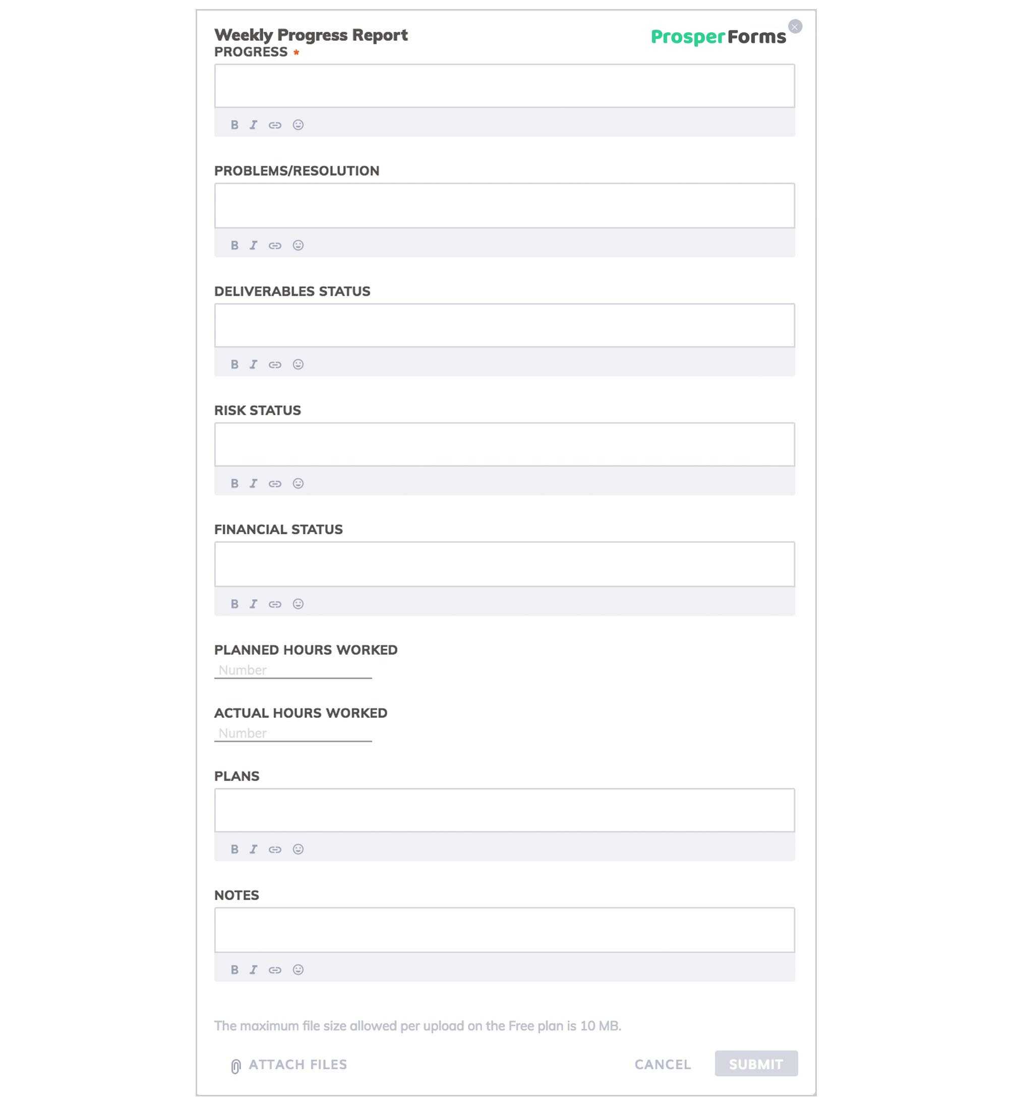 6 Awesome Weekly Status Report Templates | Free Download In Work Summary Report Template