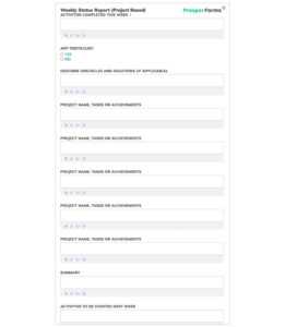 6 Awesome Weekly Status Report Templates | Free Download regarding Weekly Manager Report Template
