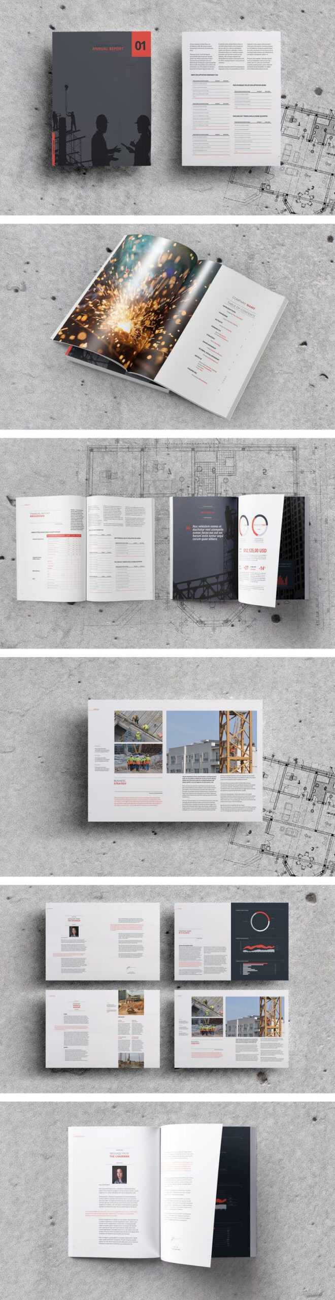 60 Best Annual Report Design Templates Throughout Free Annual Report Template Indesign