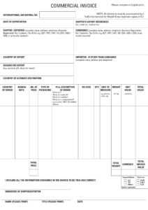 7+ Commercial Invoice Examples - Pdf | Examples with regard to Commercial Invoice Template Word Doc