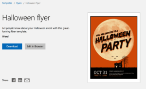 7 Free Halloween-Themed Templates For Microsoft Word within Free Halloween Templates For Word