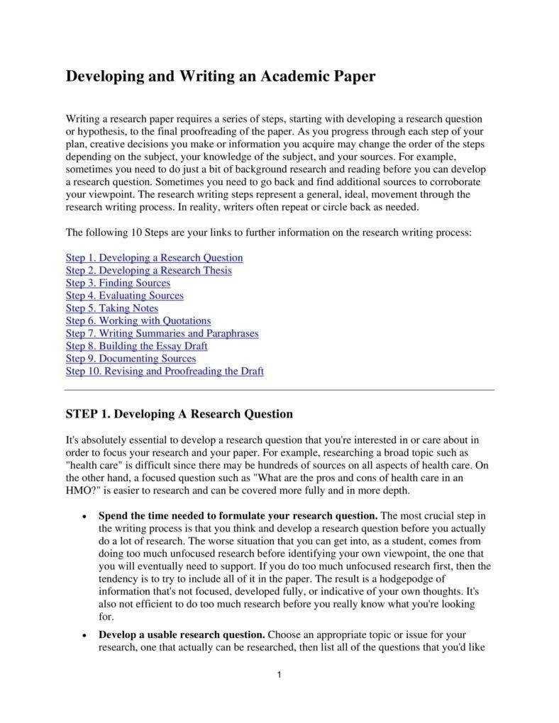 8+ Academic Paper Templates – Pdf | Free & Premium Templates For Scientific Paper Template Word 2010
