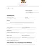 9+ Daycare Application Form Templates – Free Pdf, Doc Format Inside Registration Form Template Word Free