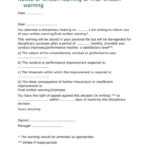 9+ Disciplinary Warning Letters – Free Samples, Examples Within Investigation Report Template Disciplinary Hearing