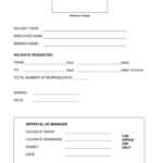 9+ Holiday Request Form Templates - Pdf, Doc | Free intended for Check Request Template Word