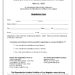 Academy Registration Form Templates – Word Excel Fomats Within School Registration Form Template Word