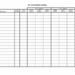 Accounting Ledger Worksheet | Printable Worksheets And With Regard To Blank Ledger Template
