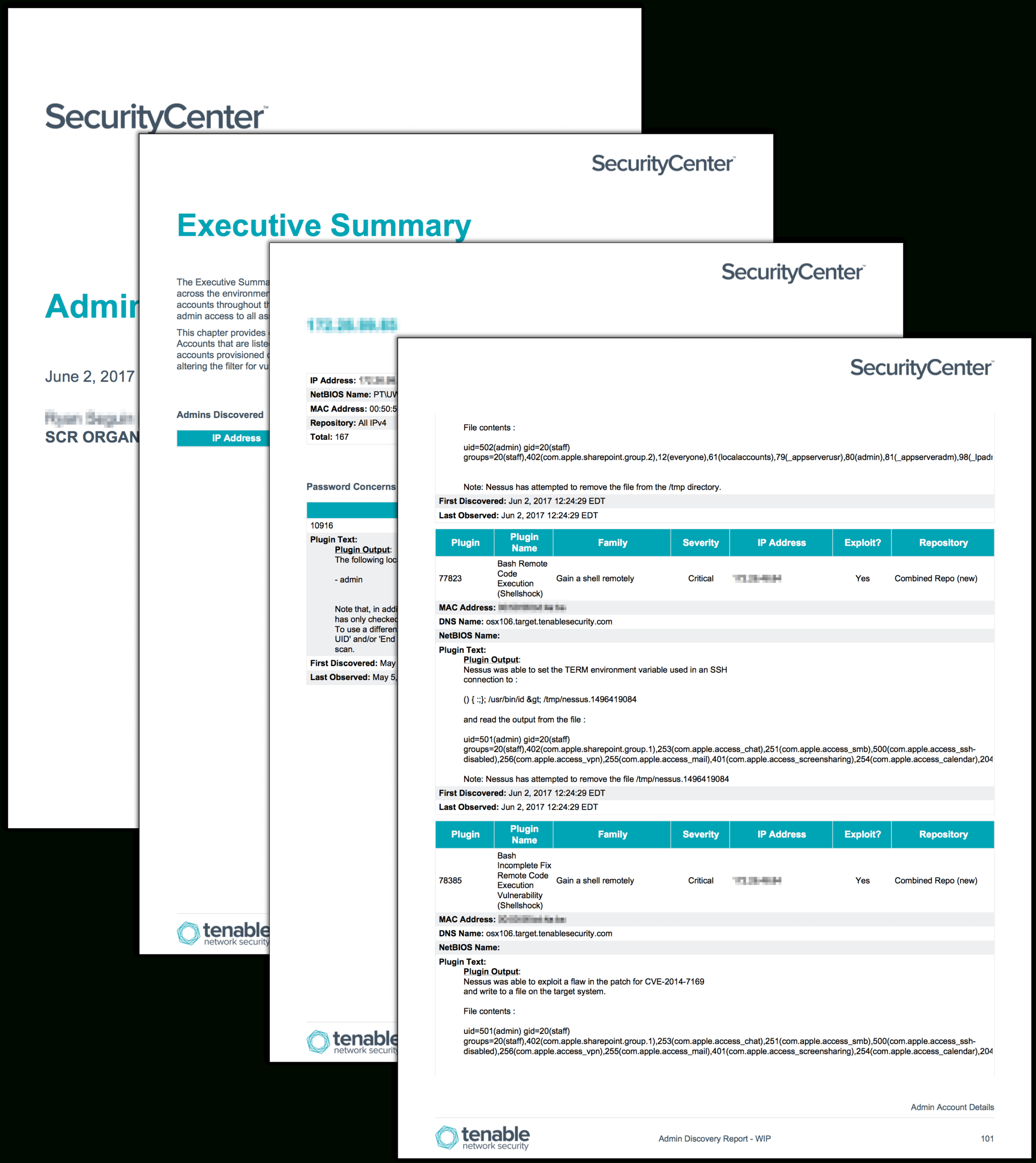 Admin Discovery Report – Sc Report Template | Tenable® With Regard To Nessus Report Templates