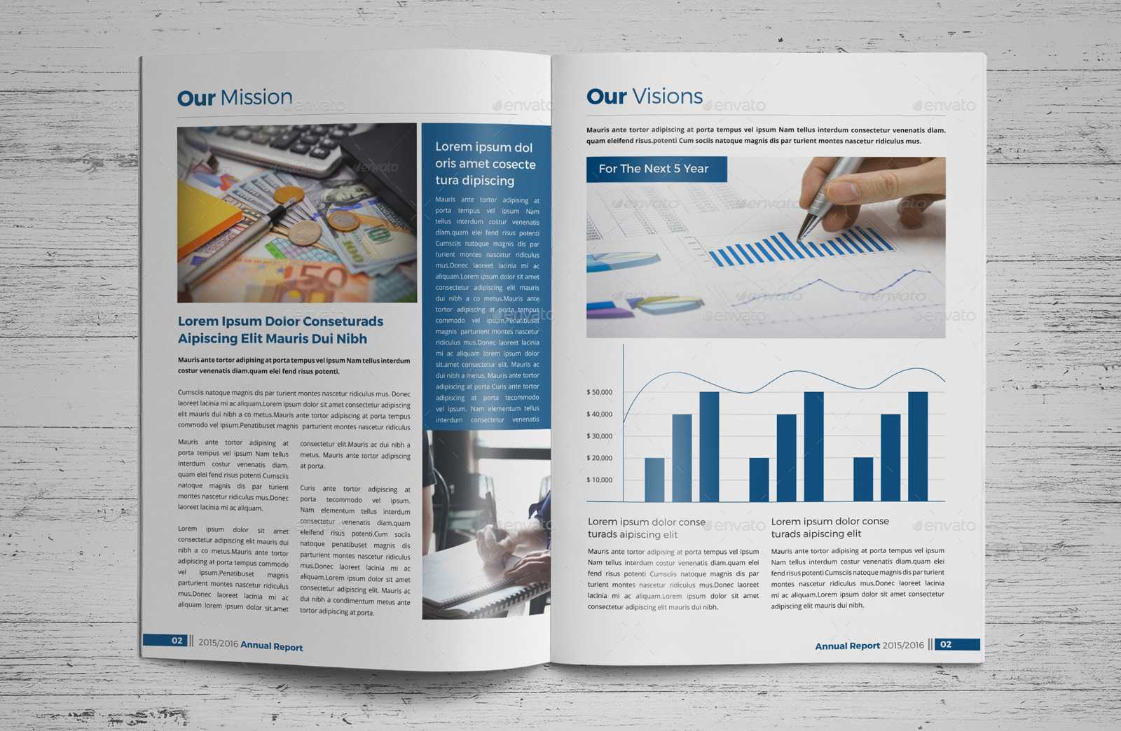 Annual Report Brochure Indesign Template 3 With Ind Annual Report Template
