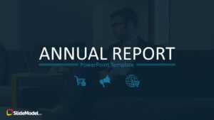 Annual Report Template For Powerpoint in Annual Report Ppt Template