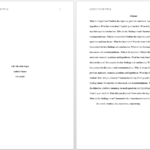 Apa Format For Academic Papers And Essays [Template] Intended For Apa Research Paper Template Word 2010