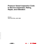 Api 510 – Pressure Vessel Inspection Code – Pressure Vessel Within Hydrostatic Pressure Test Report Template