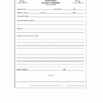 Appendix H – Sample Employee Incident Report Form | Airport For Hazard Incident Report Form Template