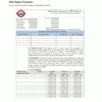 Appendix K – Sra Report Template | Airport Safety Risk With Risk Mitigation Report Template