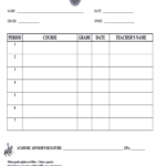 Athletic Progress Report Template – Fill Online, Printable With Student Grade Report Template