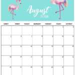 August 2018 Blank Calendar For Kids | Printable 2019 Pertaining To Blank Calendar Template For Kids