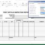 Awesome Machine Shop Inspection Report Ate For Spreadsheet With Regard To Machine Shop Inspection Report Template
