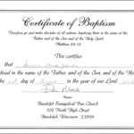 Baby Christening Certificate Template – Great Sample Templates With Baptism Certificate Template Word