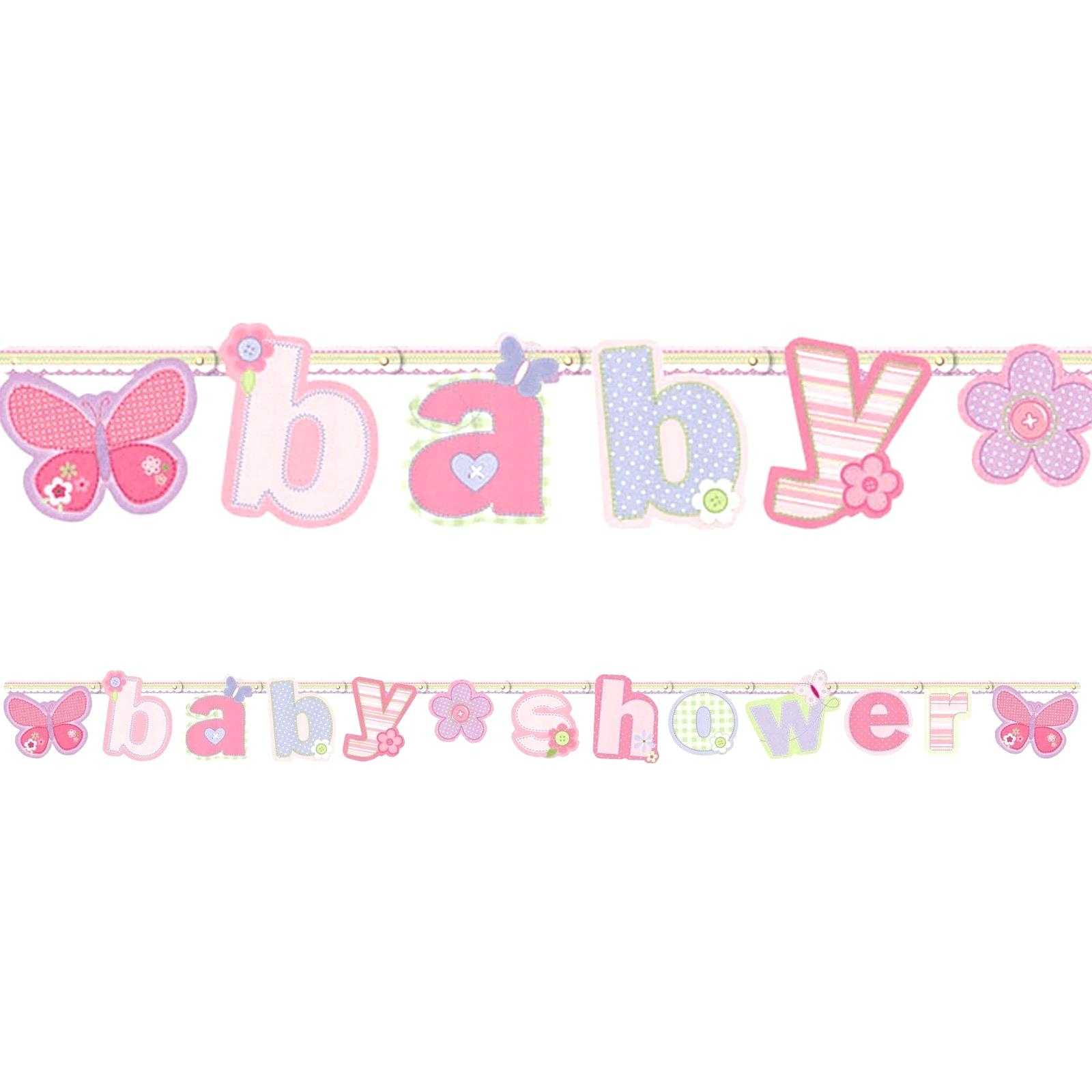 Baby Shower Banner Template Free | Handmade | Zblogowani Inside Bridal Shower Banner Template