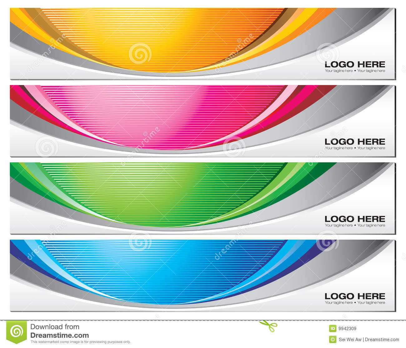 Banner Templates Stock Vector. Illustration Of Cool Within Free Online Banner Templates