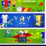 Banners For Football Or Soccer Sport Club Regarding Sports Banner Templates