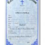 Baptism Certificate Template Word – Heartwork With Baptism Certificate Template Word
