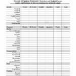 Basic Income Statement Template Excel Eadsheet New Sign Up Pertaining To Blank Personal Financial Statement Template
