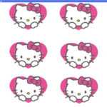 Beegoo Designs: "hello Kitty Hearts" Background & "hello For Hello Kitty Banner Template