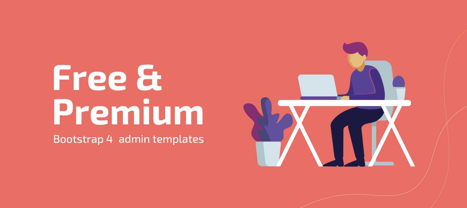 Best Free And Premium Bootstrap 4 Admin Dashboard Templates Within Blank Html Templates Free Download