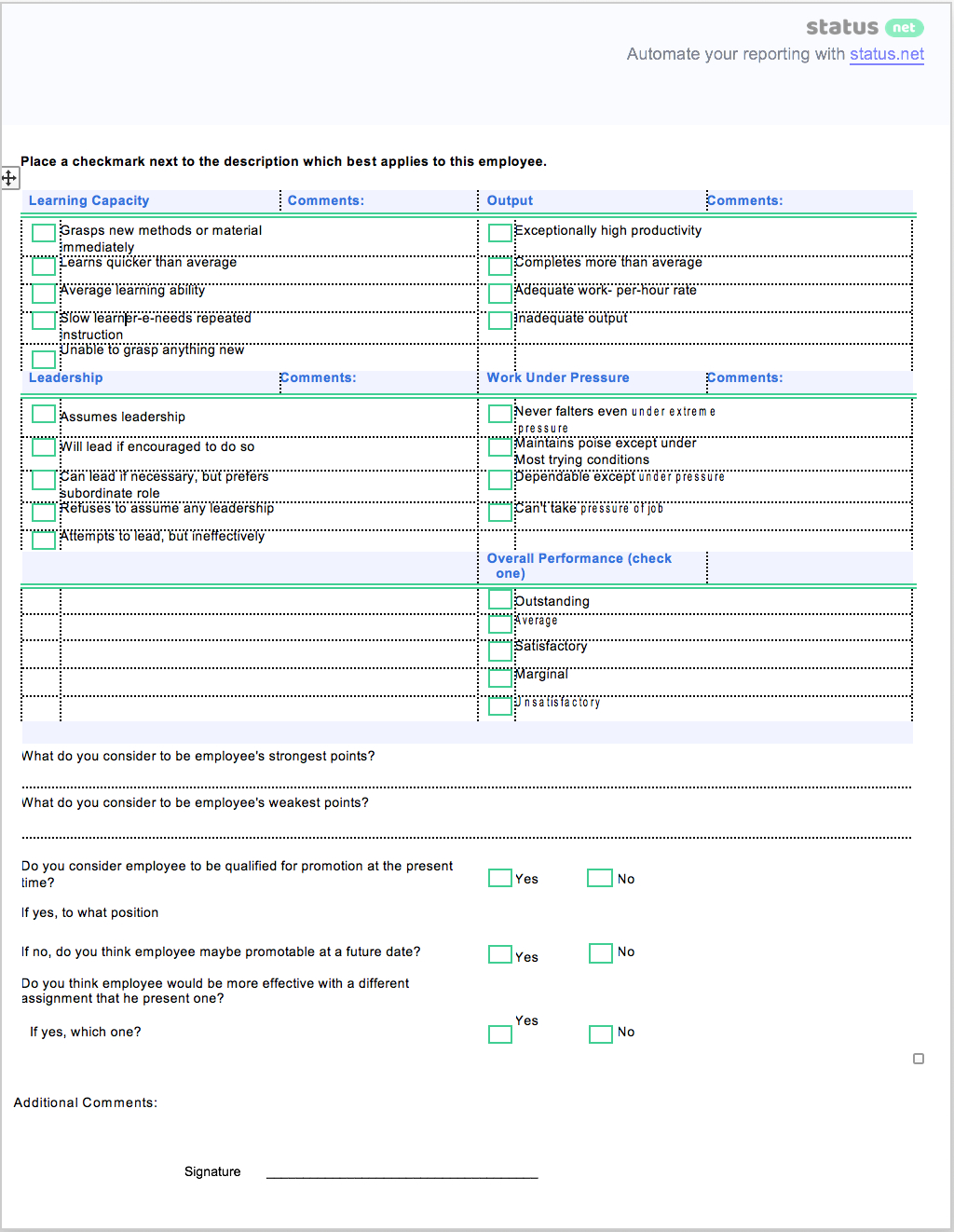 Best Progress Report: How To's + Free Samples [The Complete With Staff Progress Report Template
