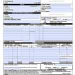Bill Of Lading Template For Excel | Bill Of Lading Form Throughout Blank Bol Template