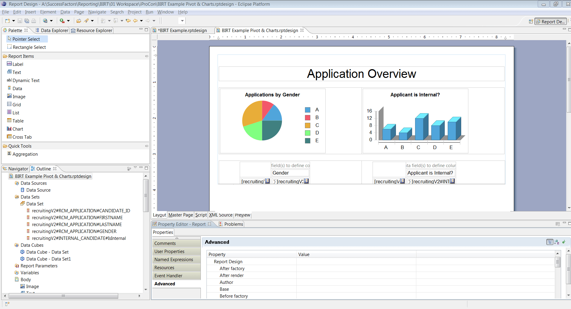 Birt Report Templates In Sap Successfactors – Part 3 – Ixerv For Birt Report Templates