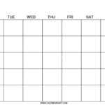 Blank Calendar – Calendarkart With Blank Calender Template