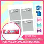 Blank Candy Bar Wrapper Template For Word – Harryatkins With Blank Candy Bar Wrapper Template For Word