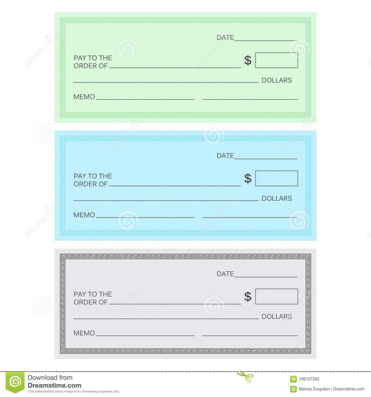 Blank Check Template. Check Template. Banking Check Templ Intended For Blank Business Check Template