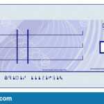 Blank Cheque Stock Vector. Illustration Of Finance, Blank Within Blank Cheque Template Download Free