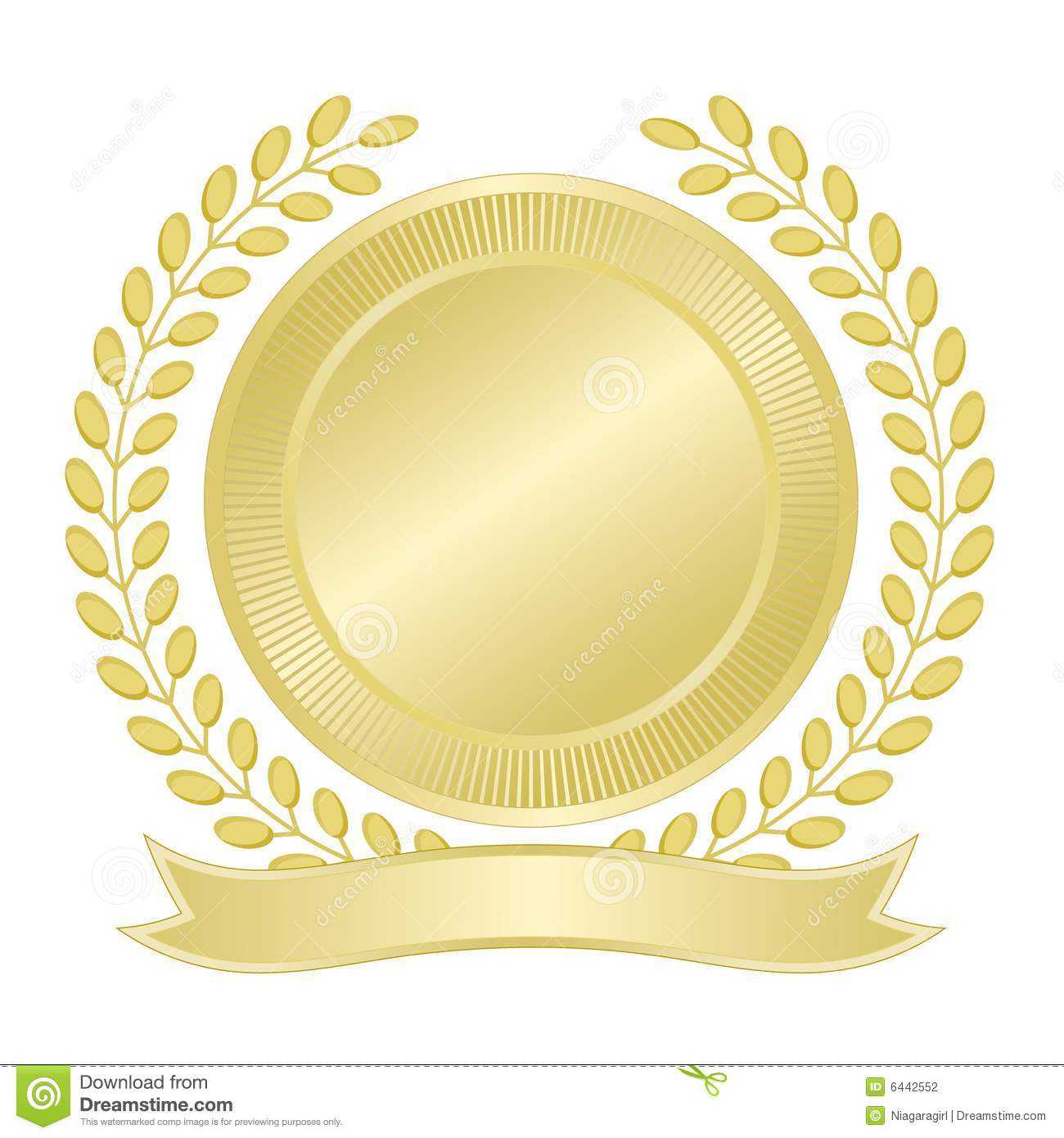 Blank Gold Seal Stock Vector. Illustration Of Quality – 6442552 In Blank Seal Template