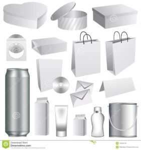 Blank Packaging Templates Stock Vector. Illustration Of within Blank Packaging Templates