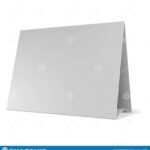 Blank Paper Table Cards Vector. Blank Table Tent Isolated On Regarding Blank Tent Card Template