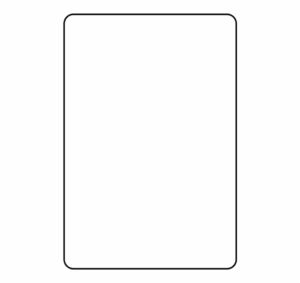 Blank Playing Card Template Parallel - Clip Art Library regarding Blank Playing Card Template