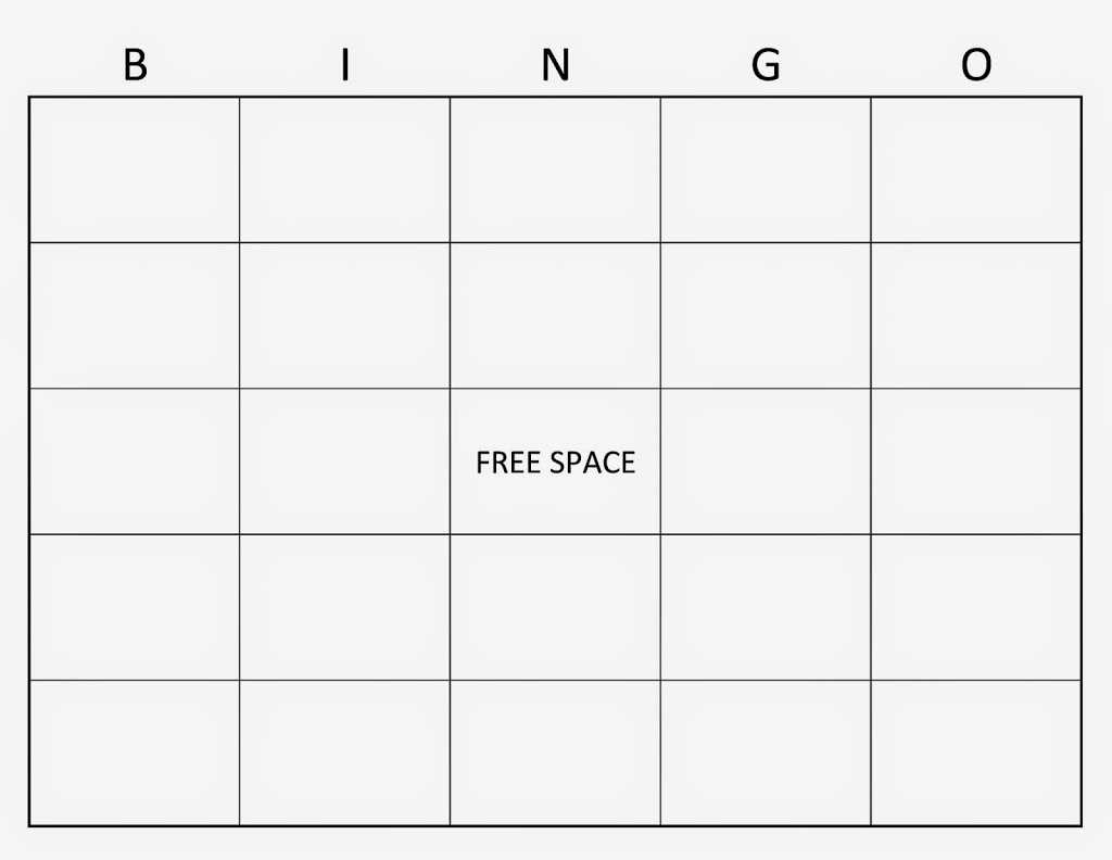 Blank Sight Word Bingo Template – Gutjop Inside Blank Bingo Card Template Microsoft Word