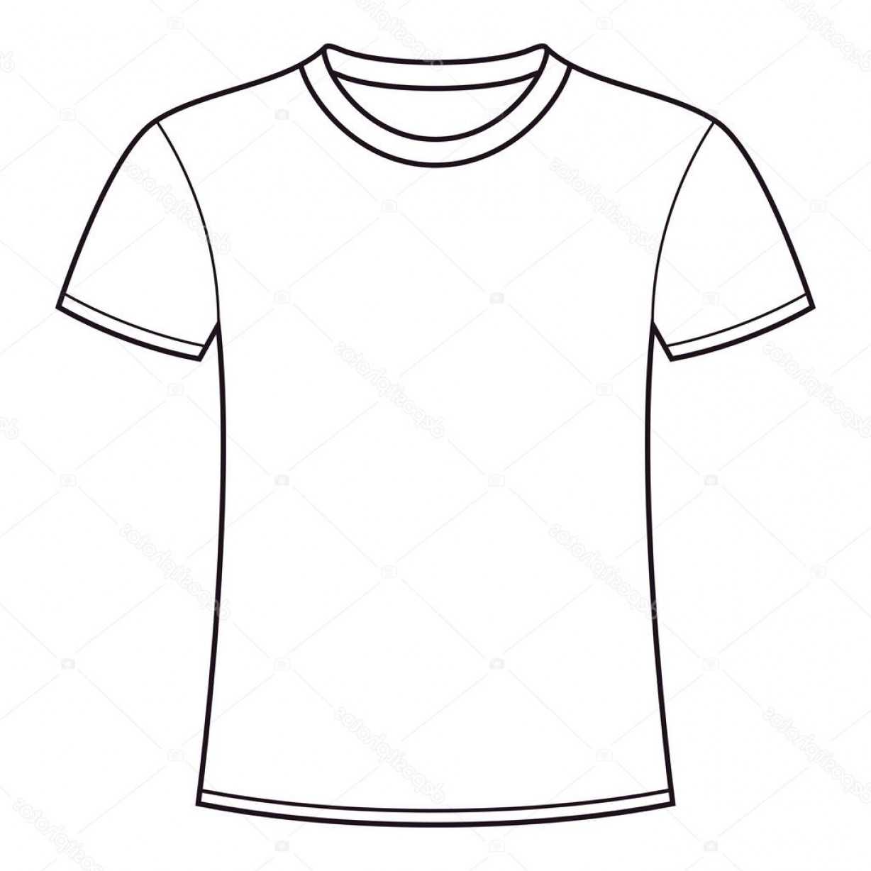 Blank T Shirt Drawing At Paintingvalley | Explore Intended For Printable Blank Tshirt Template