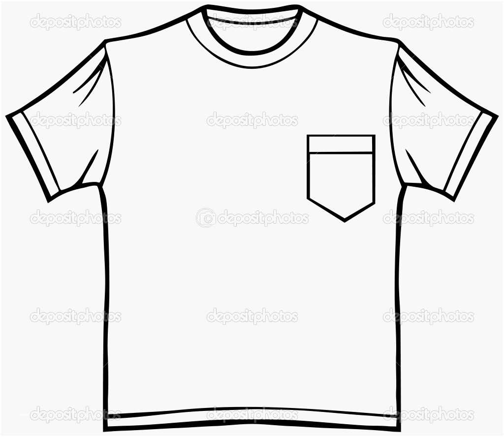 Blank T Shirt Drawing | Free Download On Clipartmag For Blank Tshirt Template Pdf