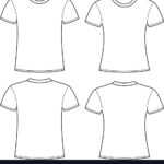 Blank T Shirts Template Regarding Blank Tee Shirt Template
